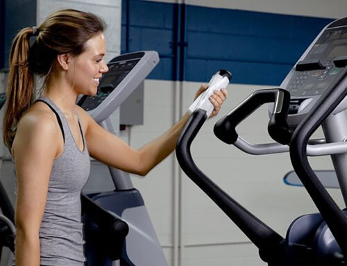 Keep your fitness equipment sanitized for a clean workout environment